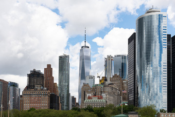 Skyline New York City - View of Lower Manhattan	
