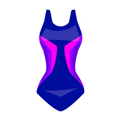 Swimsuit vector icon.Cartoon vector icon isolated on white background swimsuit.