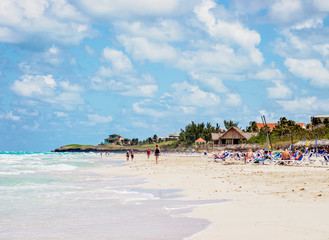 Beach in Varadero, Matanzas Province, Cuba