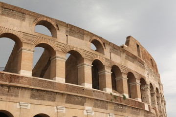 Colosseo before the Rain 