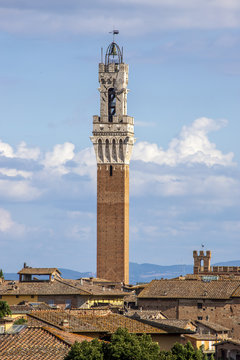 The Torre Del Mangia, Siena - Italy