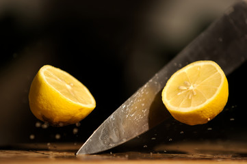 citron découpé
