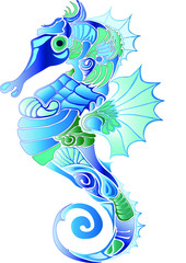 Picture of cartoon hippocampus