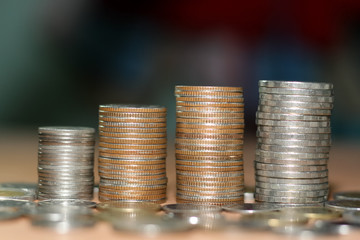 stack of coins