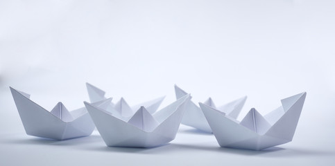 paper boats