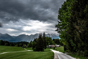 Triglav NP road