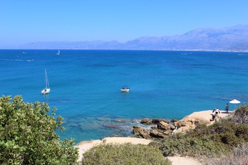 Fototapeta na wymiar The Sea of Crete
