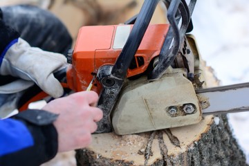 chainsaw work