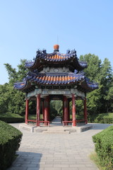 Fototapeta premium Pavillon d'un jardin à Pékin, Chine