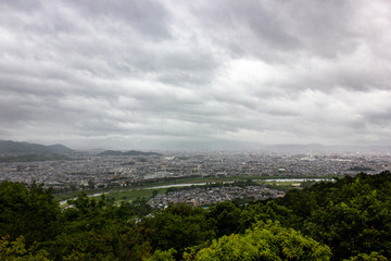 view of kyoto cityscape
