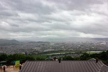 aerial view of the city