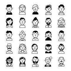 bundle of people group characters