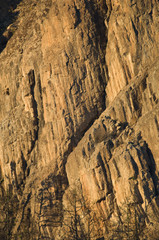 Morro de Pajonales in the Integral Natural Reserve of Inagua. Tejeda. Gran Canaria. Canary Islands. Spain.