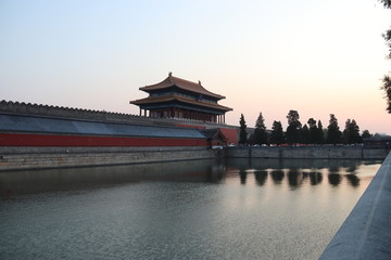 Douve de la Cité interdite à Pékin, Chine