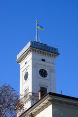 City Hall with clock