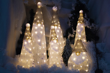 Christmas tree decoration lights