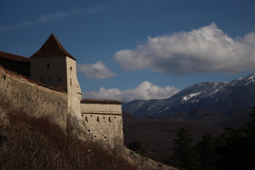 Fototapeta na wymiar Mountain fortress