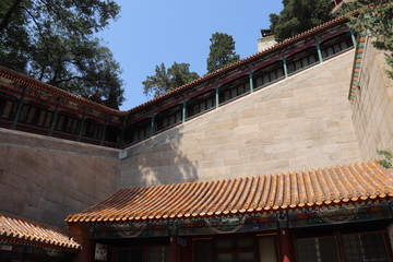 Fototapeta na wymiar Palais d'Été à Pékin, Chine 