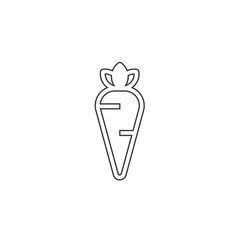 carrot icon vector illustration design