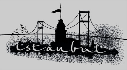 Istanbul graphic design graphic design vector art