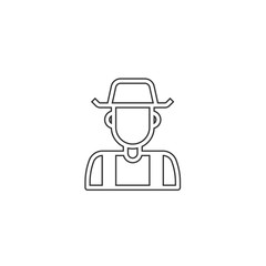 farmer icon vector illustration design