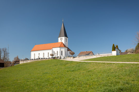 Pfarrkirche St. Martinus, Geratskirchen, Massing, Landkreis Rottal-Inn, Niederbayern, Bayern, Deutschland