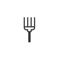 Pitchfork icon vector illustration design