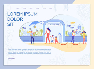 Aquarium Excursion for Adult and Kid Landing Page