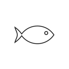 fish icon vector illustration design
