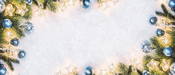 2020. Merry Christmas and New Year holidays background.