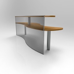 3d image of Reception Desk 7