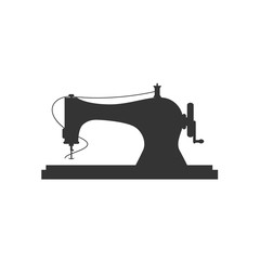 sewing machine tailor icon vector illustration design