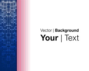 Vector background based on the American flag colours. Perfect for any type of use.