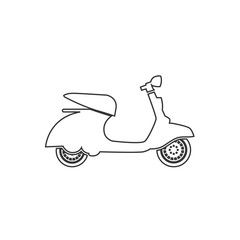 scooter icon vector illustration design