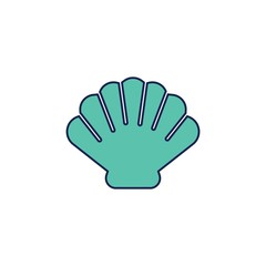 molluscs icon vector illustration design