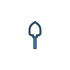 shovel icon vector illustration design