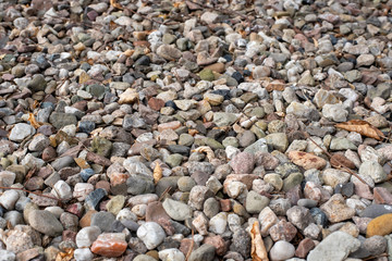 stones laying on the ground