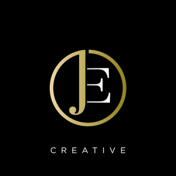 je circle logo for company