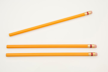 Pen for writing or drawing on white background.