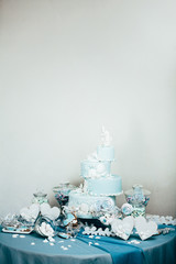 wedding cake with a Morse theme © Kamil