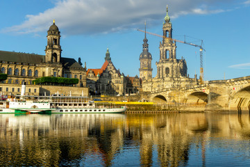 Fototapeta na wymiar Dresden city skyline