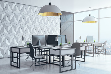 Contemporary office room