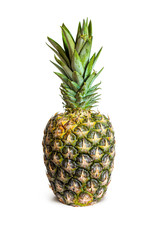 Fototapeta premium Exotic pineapple isolated on white background