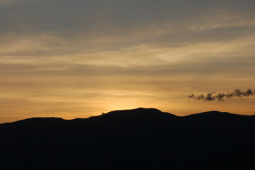 
mountains and uncovered roads, of the Colombian lands, with beautiful views