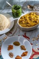 Indian Curry Chicken Korma