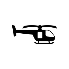 Helicopter icon. Simple vector public transport icons for ui and ux, website or mobile application