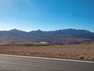 Landscapes around the Valley of the Moon in San Pedro de Atacama