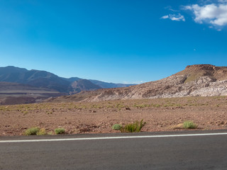 Landscapes around the Valley of the Moon in San Pedro de Atacama