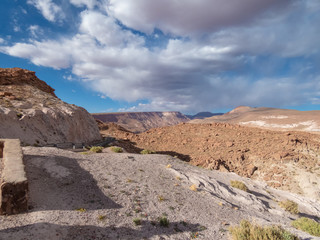 Landscapes around the Valley of the Moon in San Pedro de Atacama