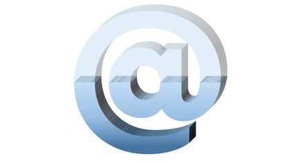 3D SPECIAL MARK OF HALF FULL OF WATER FISHBOWL CUP : AT/ADDRESS SIGN